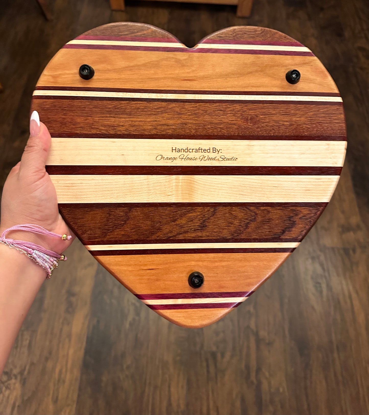 Heart shaped boards