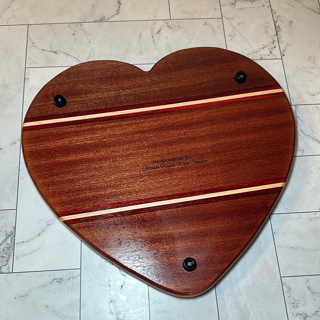 Heart shaped board