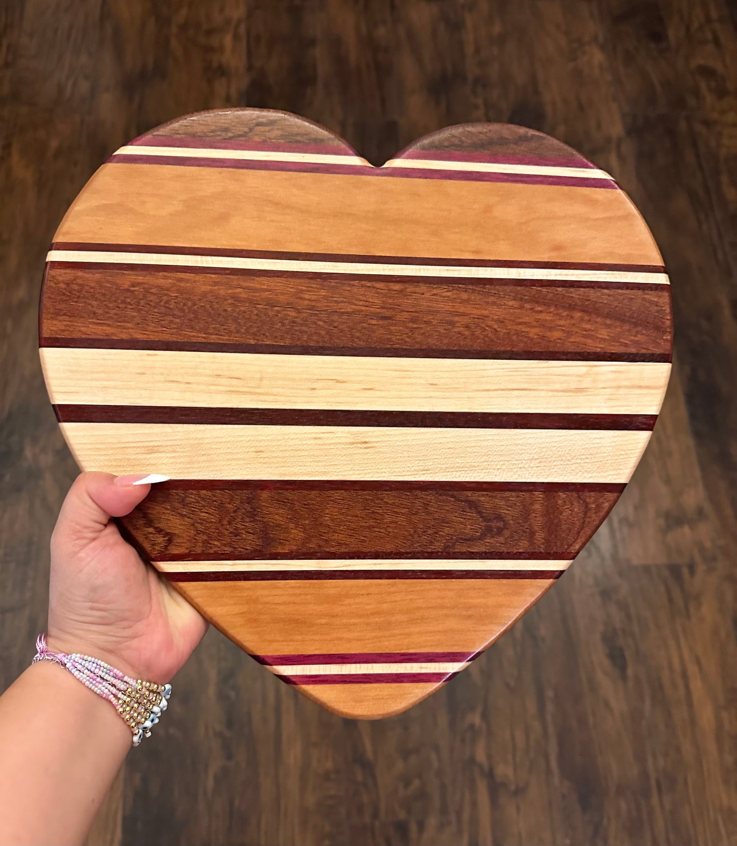 Heart shaped boards