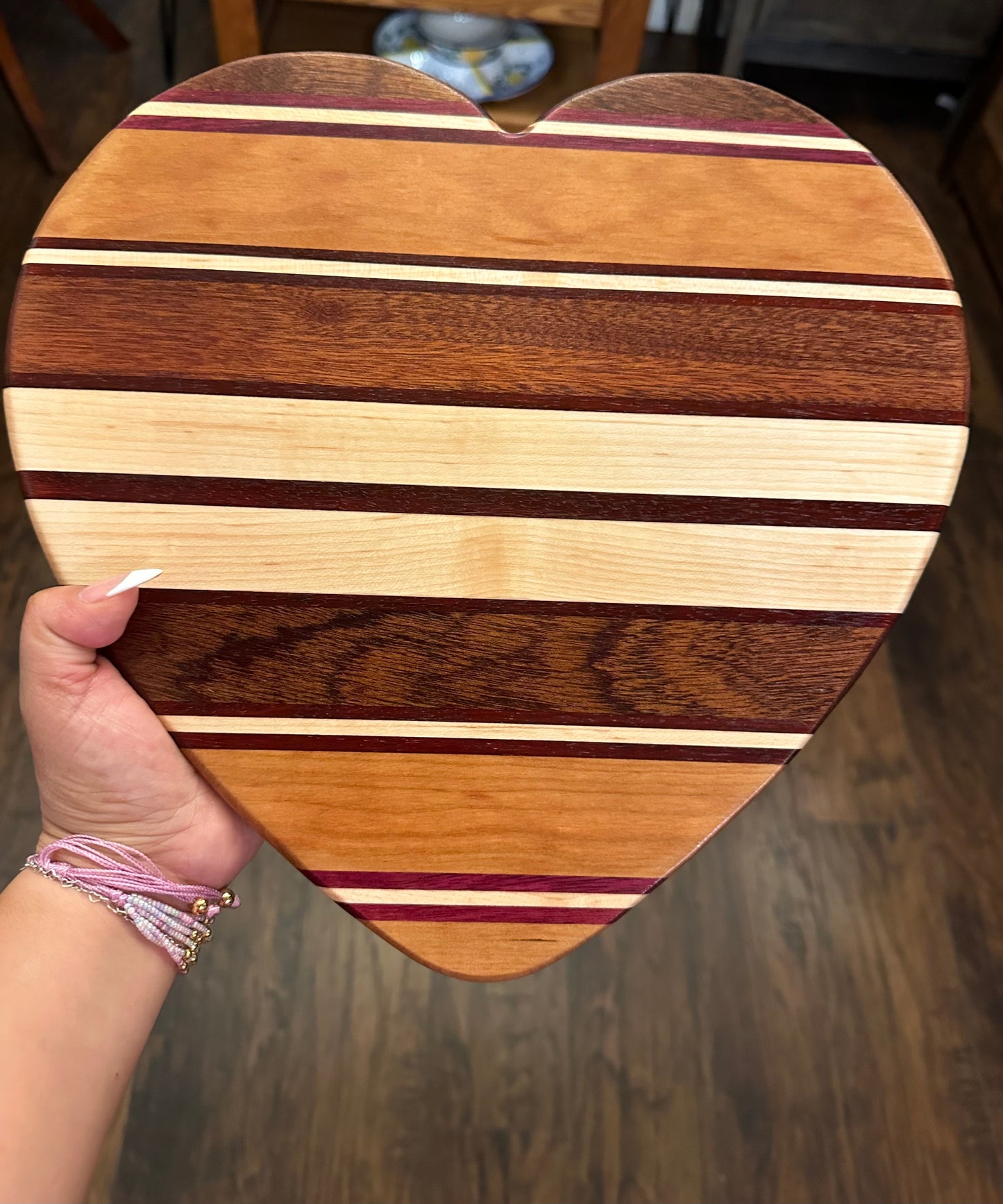 Heart shaped boards