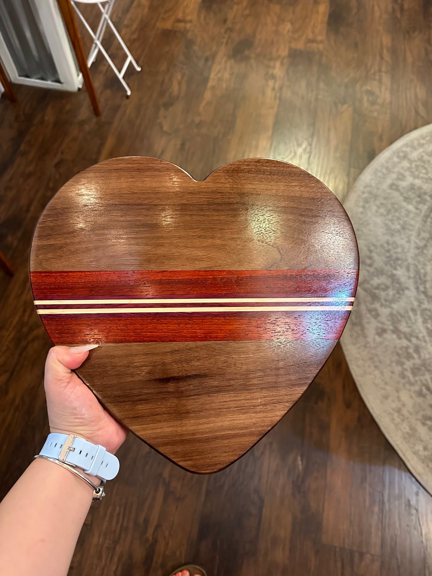 Heart shape charcuterie boards
