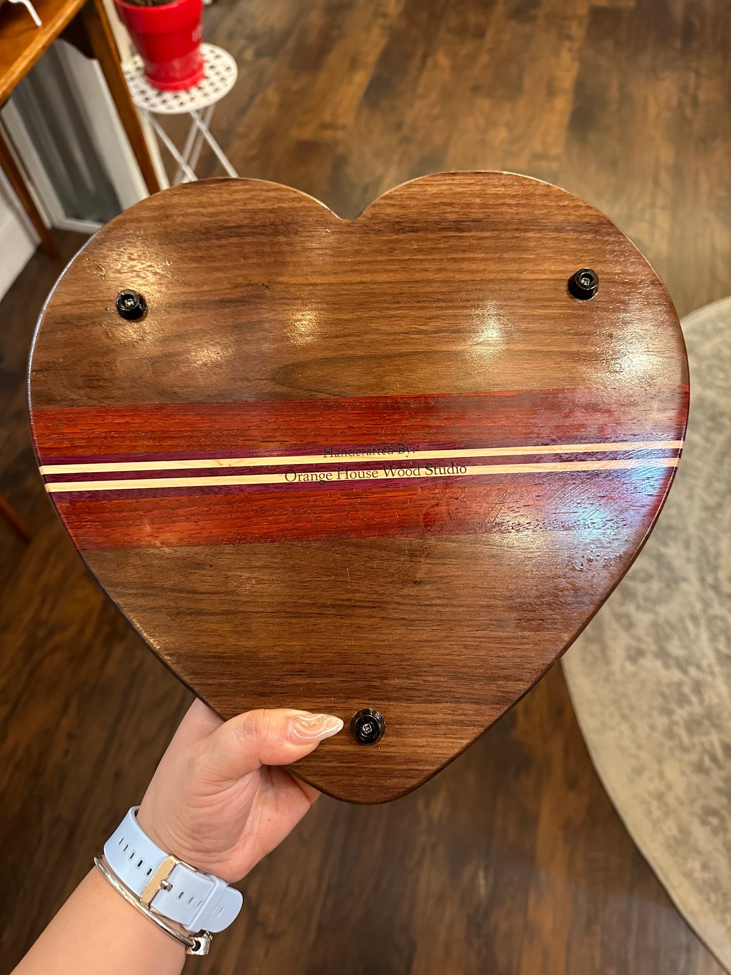 Heart shape charcuterie boards