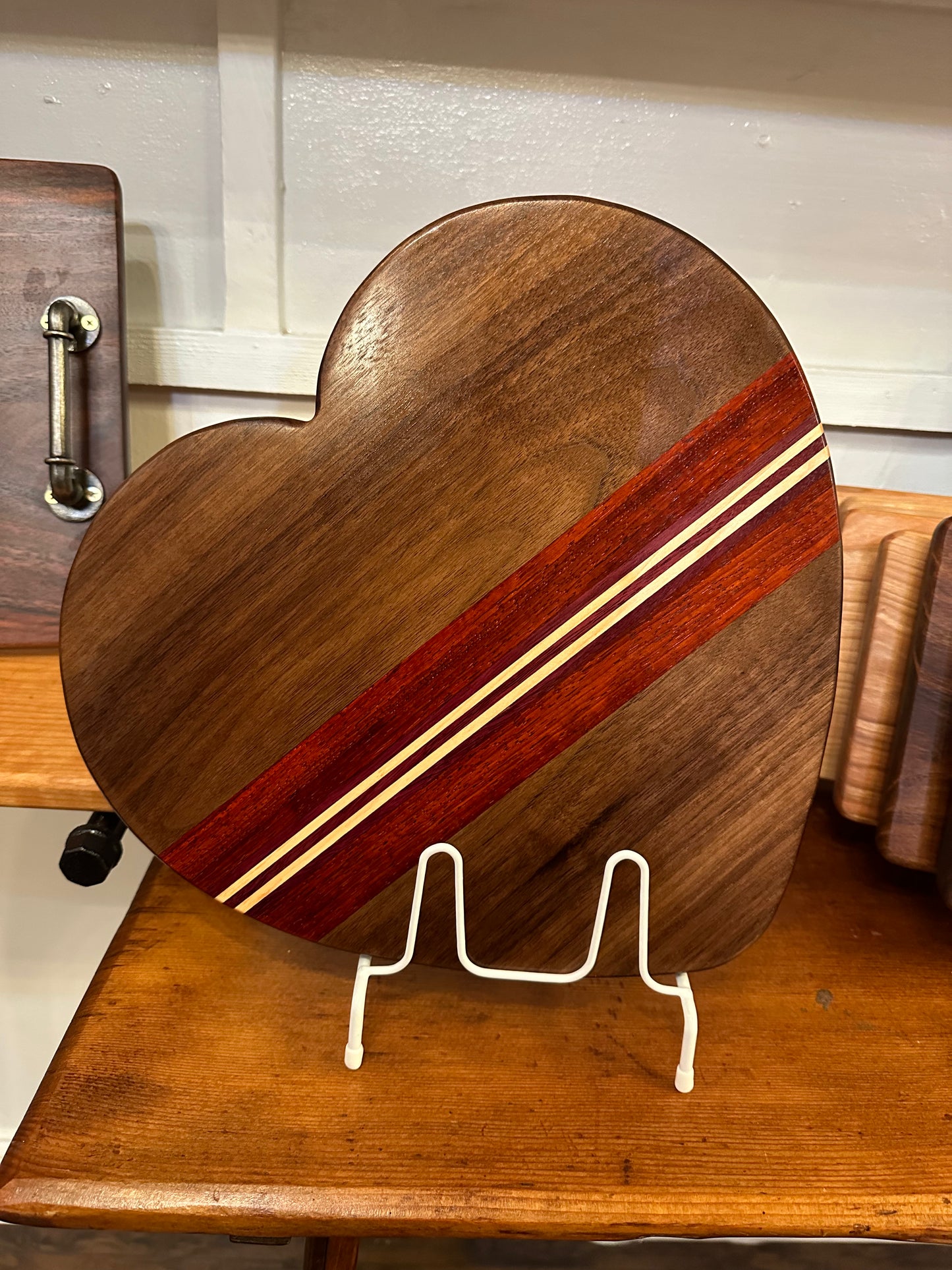 Heart shape charcuterie boards