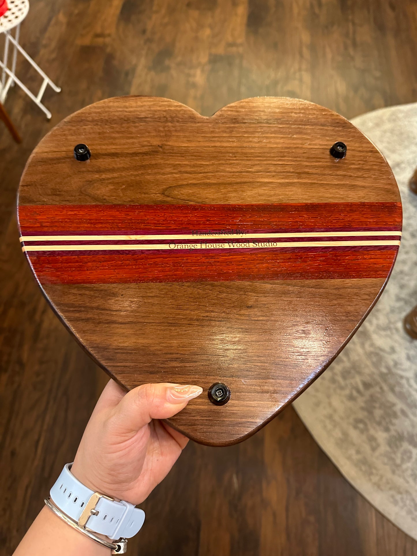 Heart shape charcuterie boards