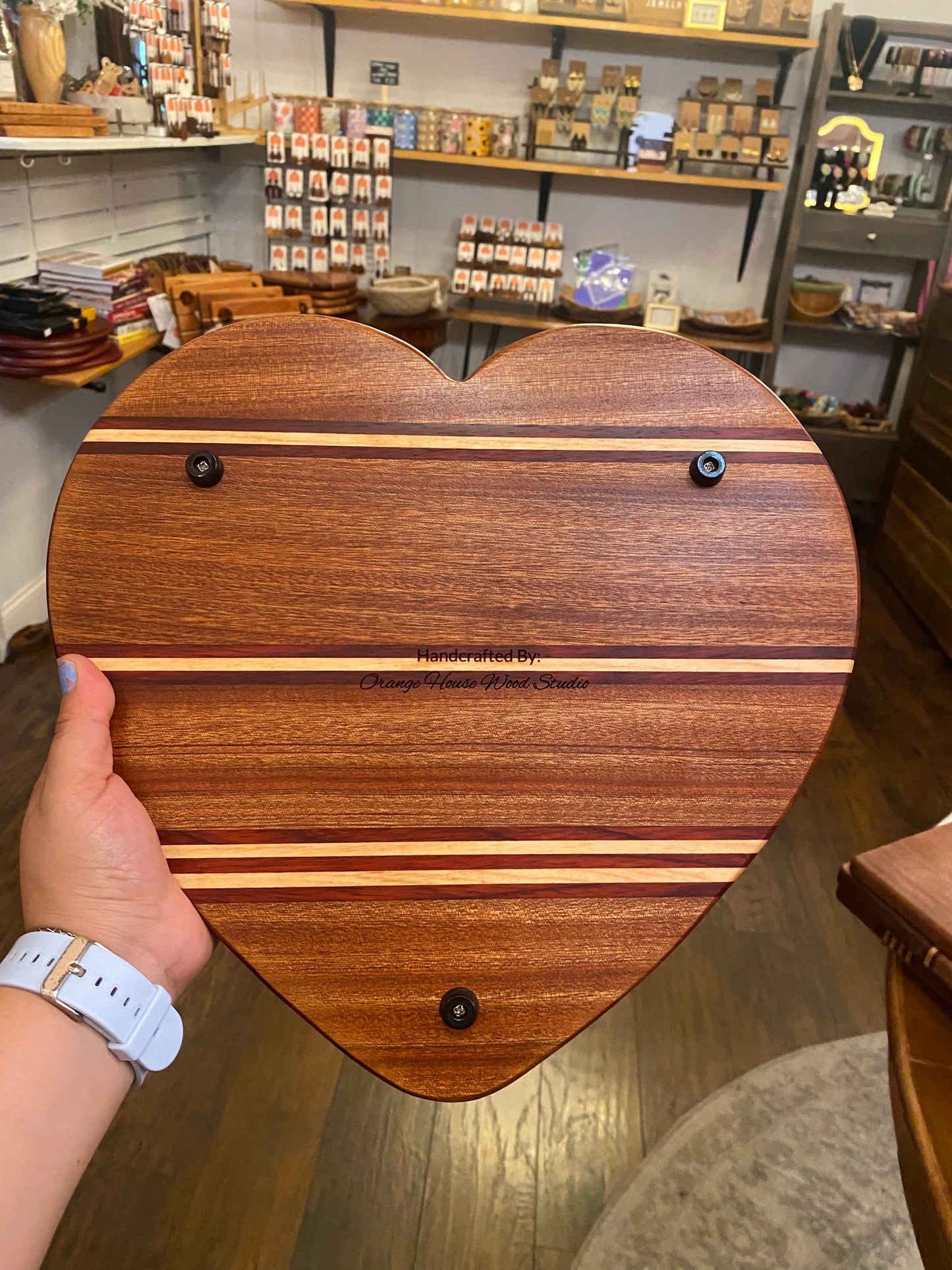 Heart shaped boards
