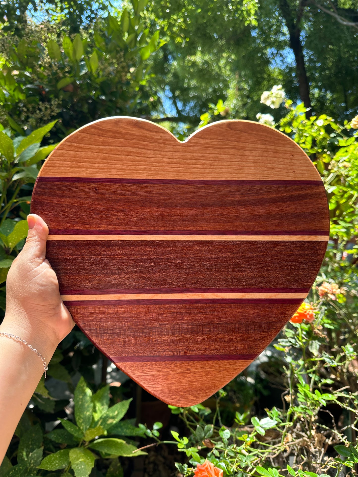 Heart shape charcuterie boards