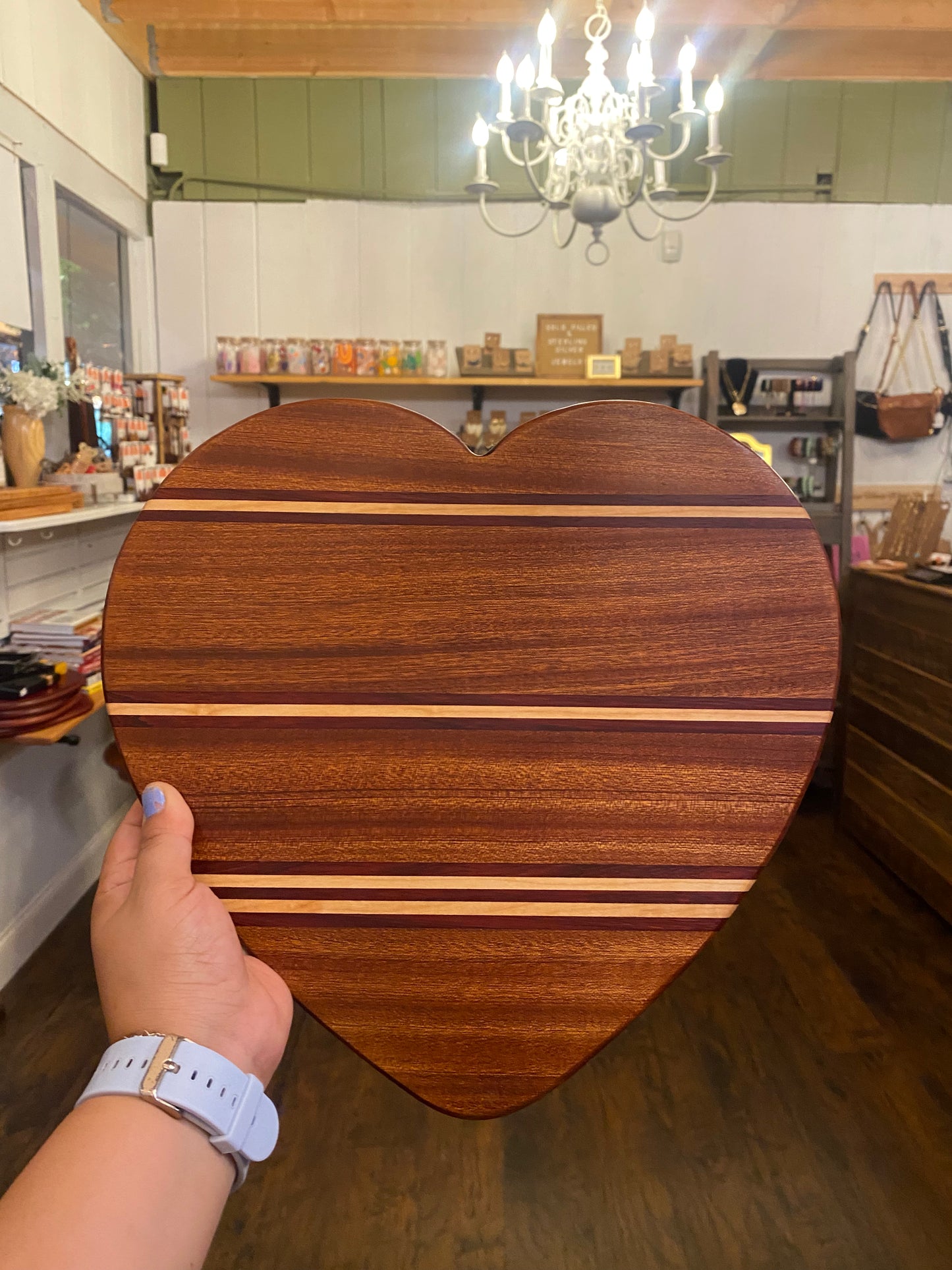 Heart shaped boards