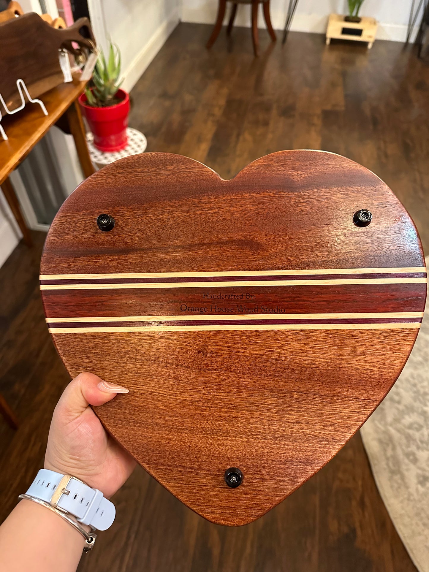 Heart shape Charcuterie board
