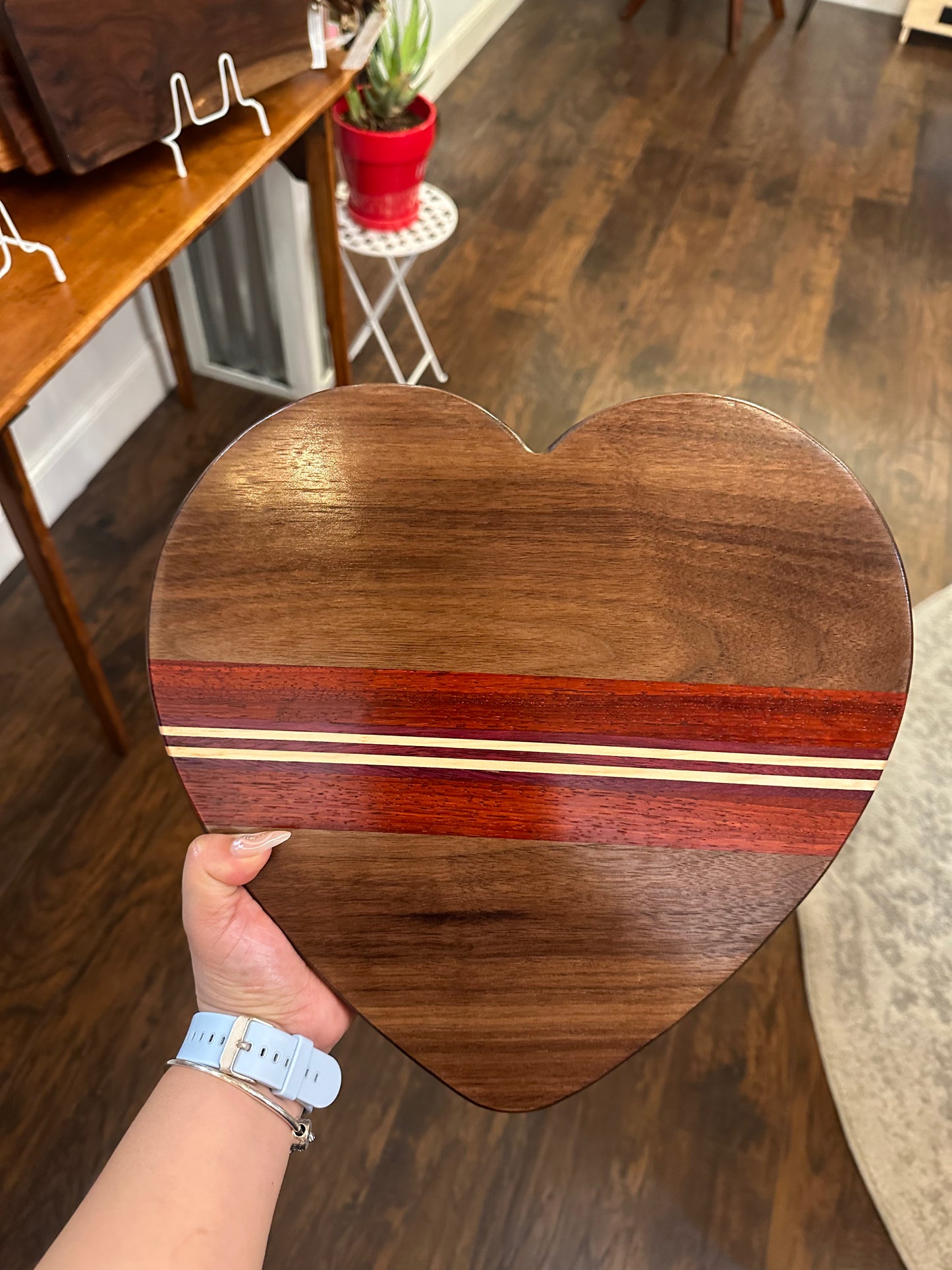 Heart shape charcuterie boards