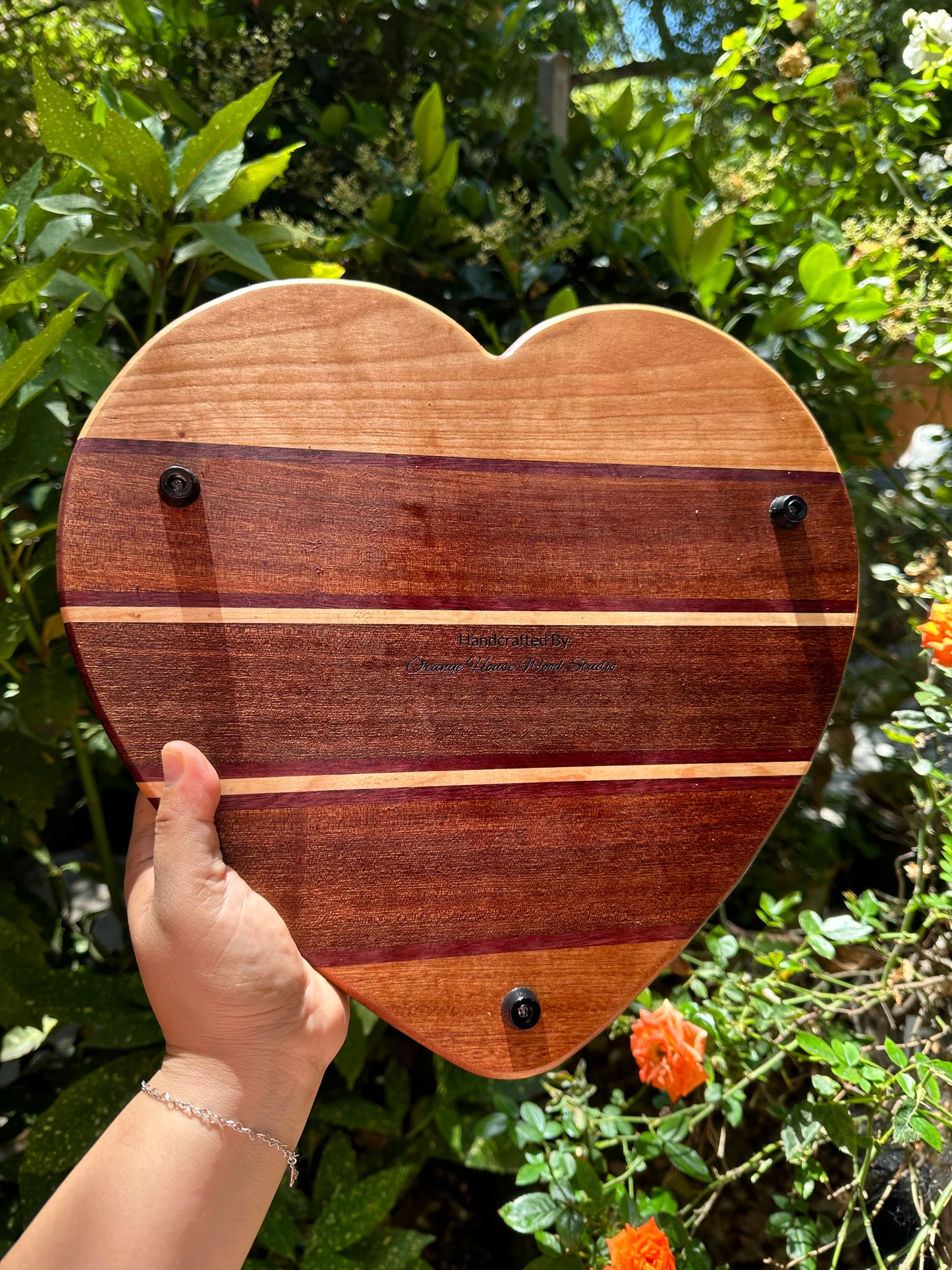 Heart shape charcuterie boards
