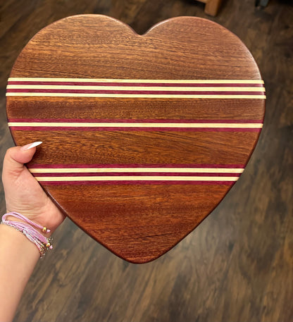 Heart shaped boards