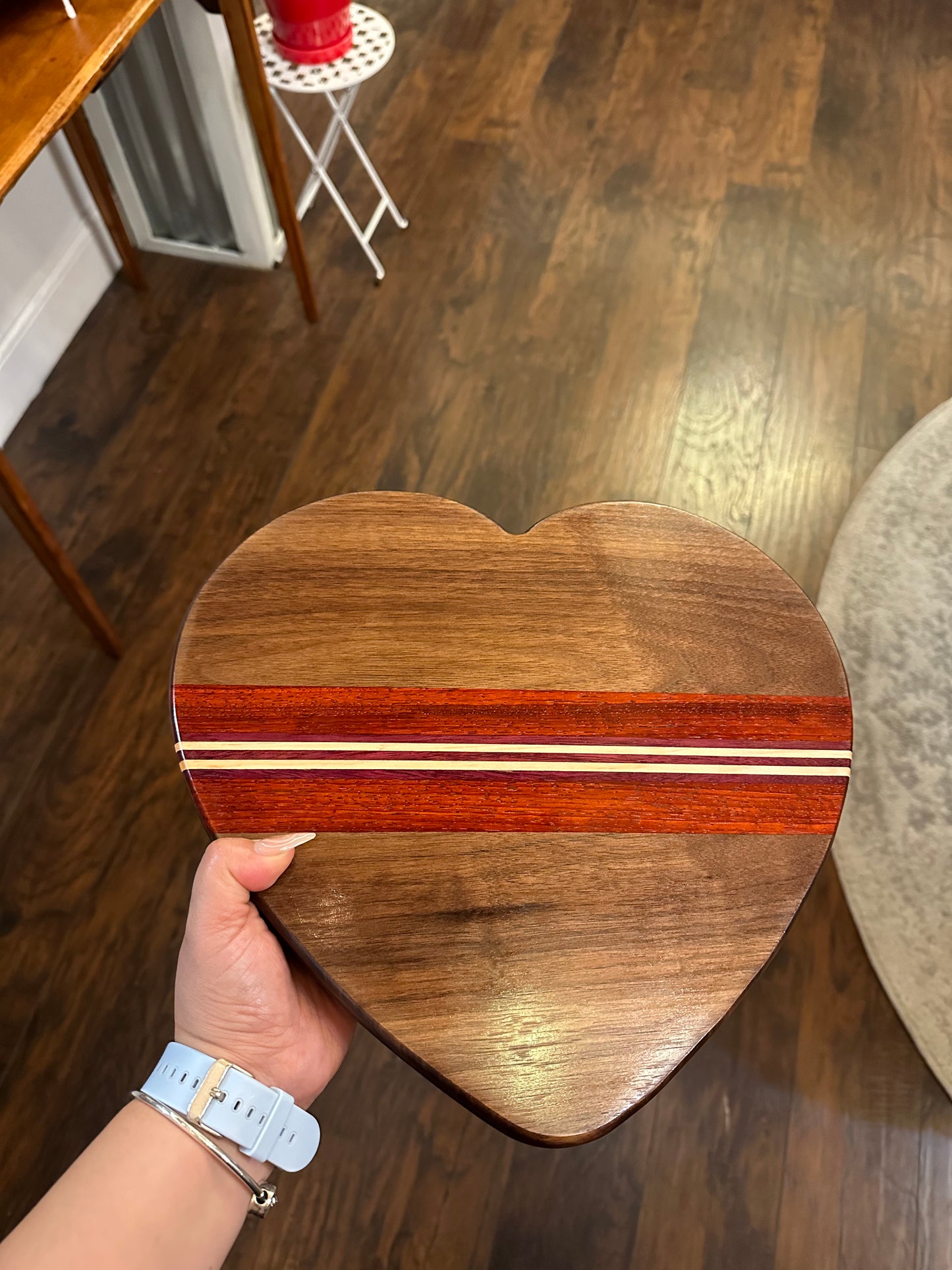 Heart shape charcuterie boards