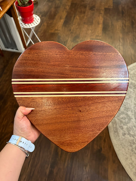 Heart shape Charcuterie board
